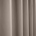 HOME.LIFE Woven Blockout Taped Curtain - taupe