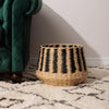 Home.Life Woven Storage Basket Black