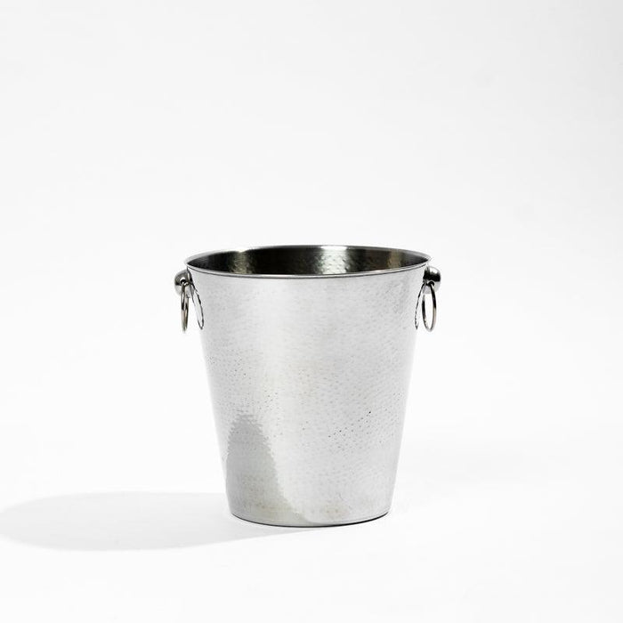 Ice Bucket - Hammered Silver-Bar Accessories