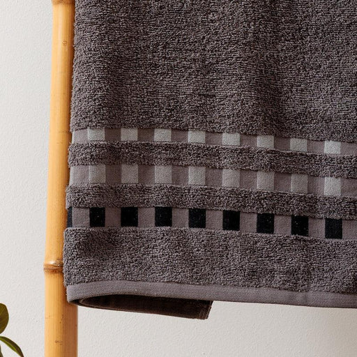 Imported XXL Bath Sheet - Charcoal-TOWELS