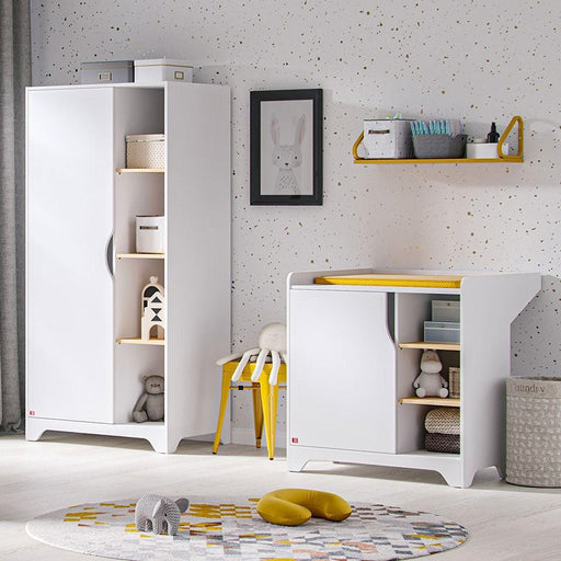 Leaf Dresser with changer - White