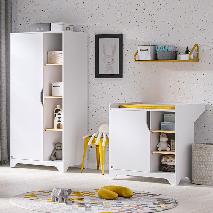Leaf Dresser with changer - White