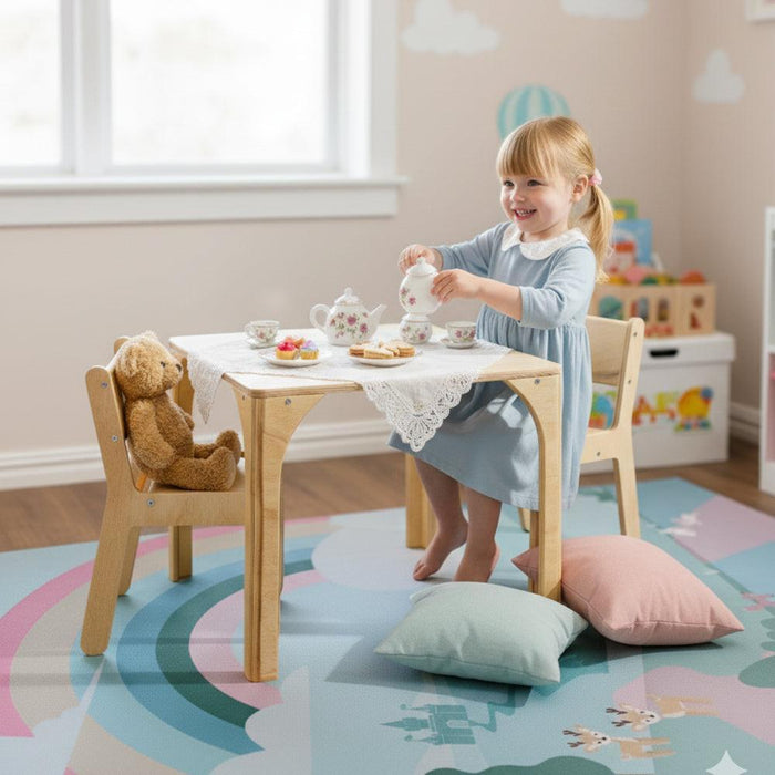 Logan Toddler Table and Chairs Set-Tables