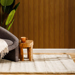 Luxe Rabbit Faux Fur Carpet Vanilla Beige