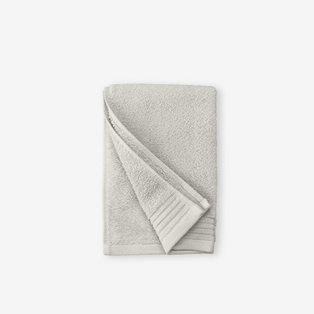 Luxury Egyptian Cotton Zero Twist Towel Light Grey-Towels
