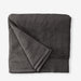Luxury Egyptian Cotton Zero Twist Towel Steel Grey-Towels