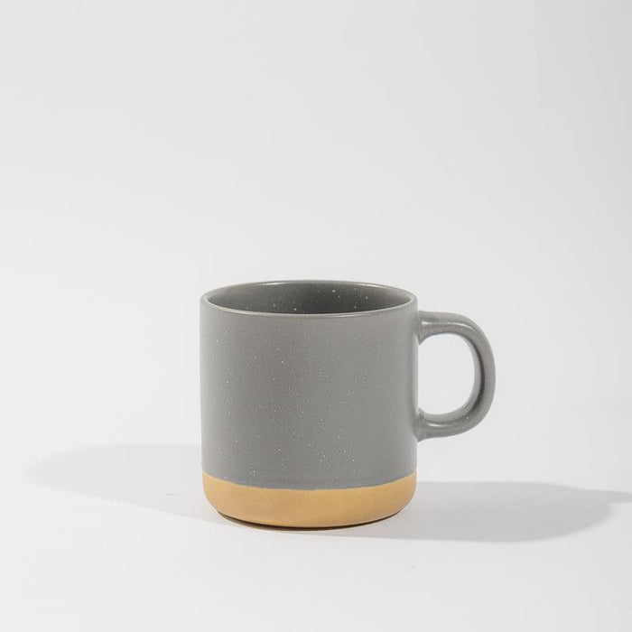 Bottom Rimmed Coffee Mug - Grey-Mugs