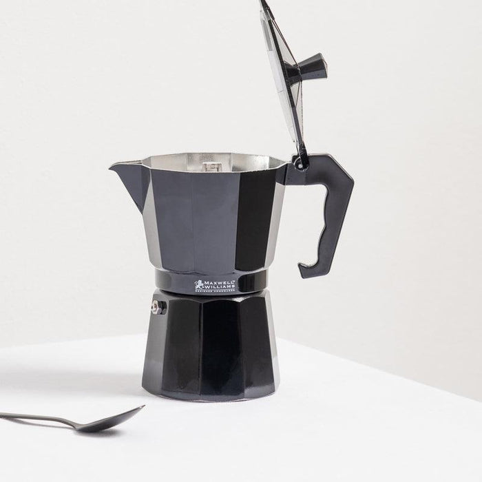 Maxwell Williams Blend Stovetop Espresso Maker - Black-Espresso Maker