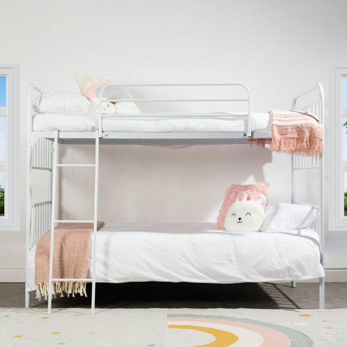 Mia Bunk Bed - White-Beds & Bed Frames-Little Whitehouse