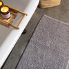 Microfibre Bath Mat Light Grey (50x80cm)