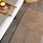 Microfibre Bath Mat Stone (50x80cm)