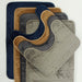 Two Piece Milan Memory Foam Mat - Dark Grey