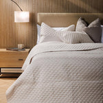 Mist Whisper Soft Premium Cotton Quilt Taupe