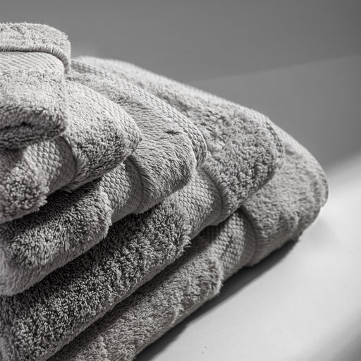 Monaco Signature Towel Collection Mid Grey-Towels