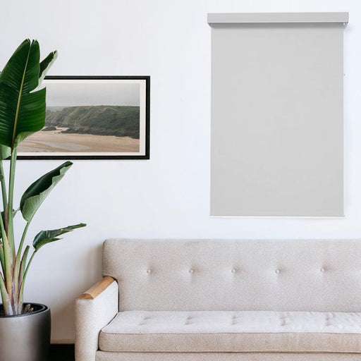 Moretti Blockout Roller Blind - Grey-Blinds