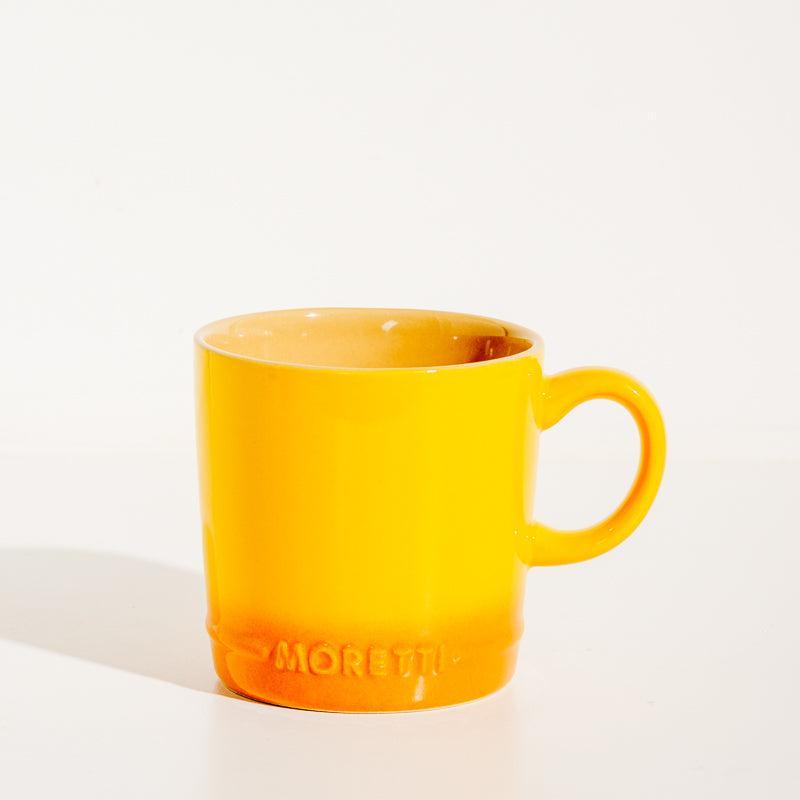 Moretti Casa Contemporary Stoneware Mugs - Set of 6-Mugs