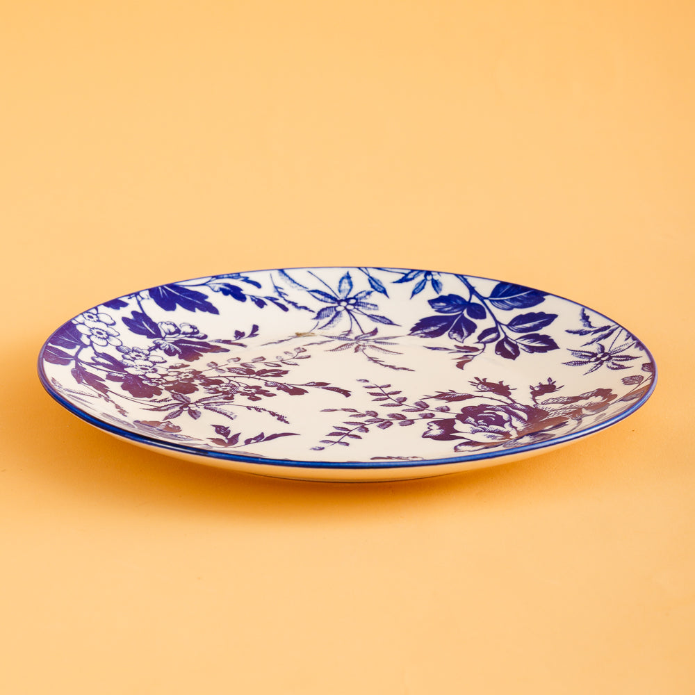 Moretti Casa Flora Dinner Plate Blue-Dinner Plate