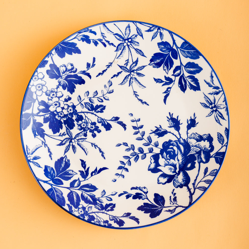 Moretti Casa Flora Dinner Plate Blue-Dinner Plate