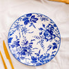 Moretti Casa Flora Dinner Plate Blue