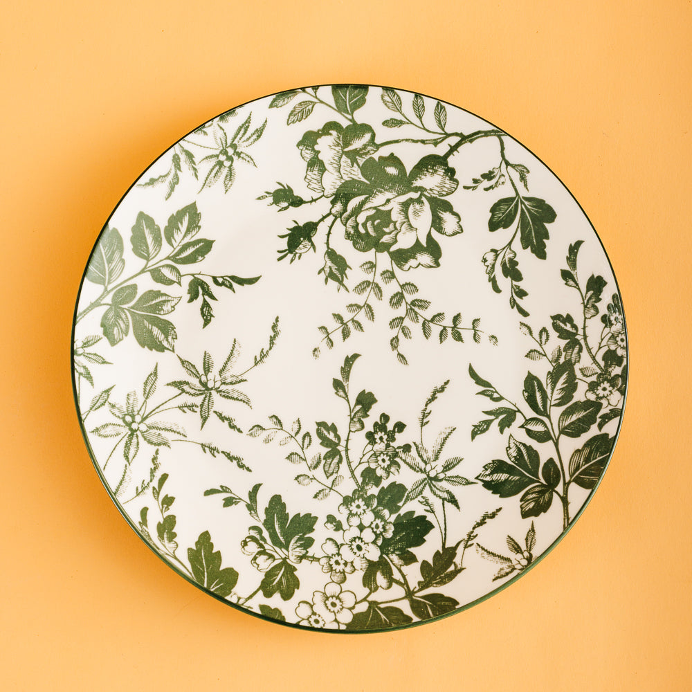 Moretti Casa Flora Dinner Plate Green-Dinner Plate
