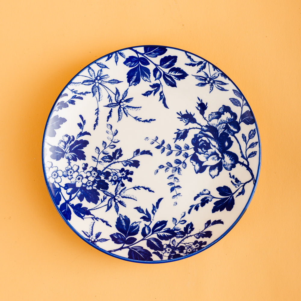 Moretti Casa Flora Side Plate Blue-Side Plate
