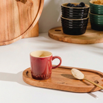 Moretti Casa Stoneware Espresso Mug Merlot