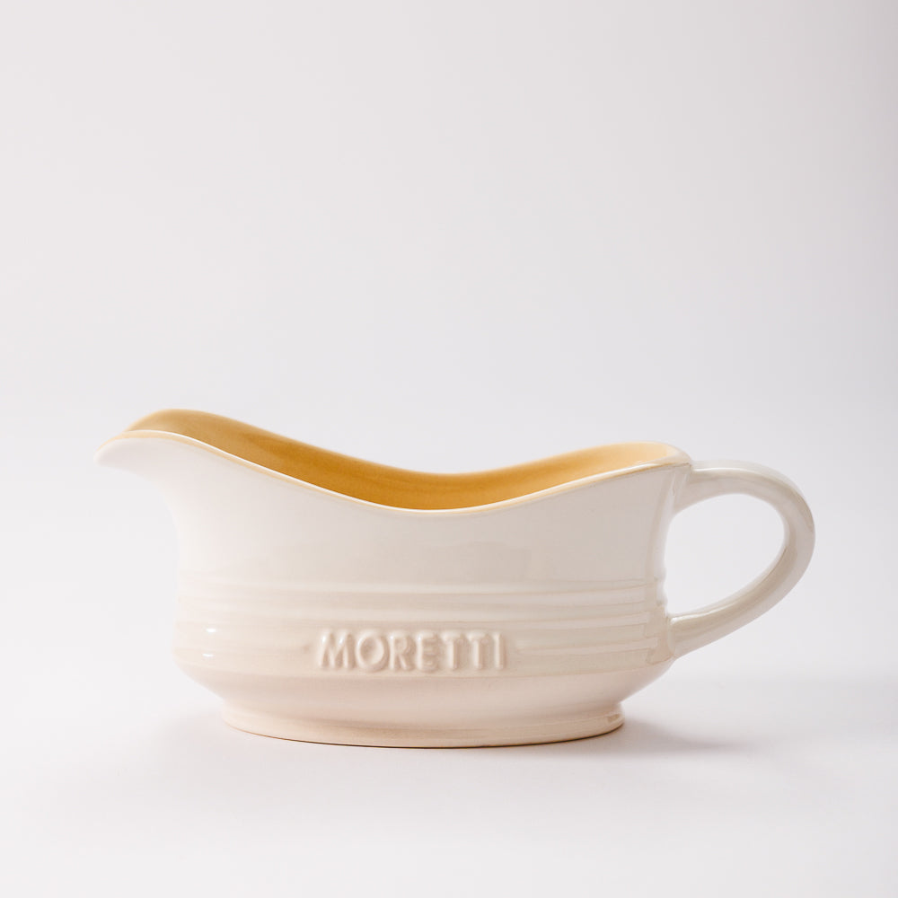Moretti Casa Stoneware Gravy Boat Brulee-Jugs