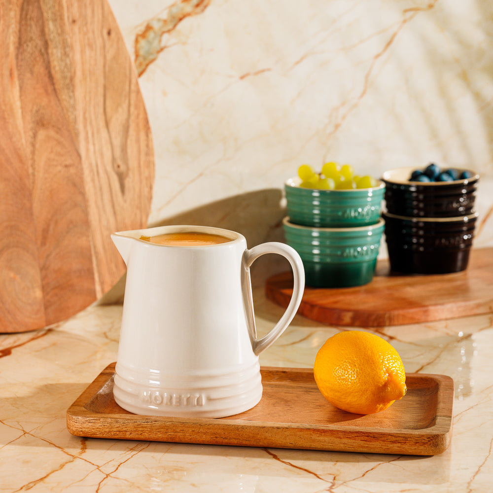 Moretti Casa Stoneware Jug Brulee 500ml-Jugs