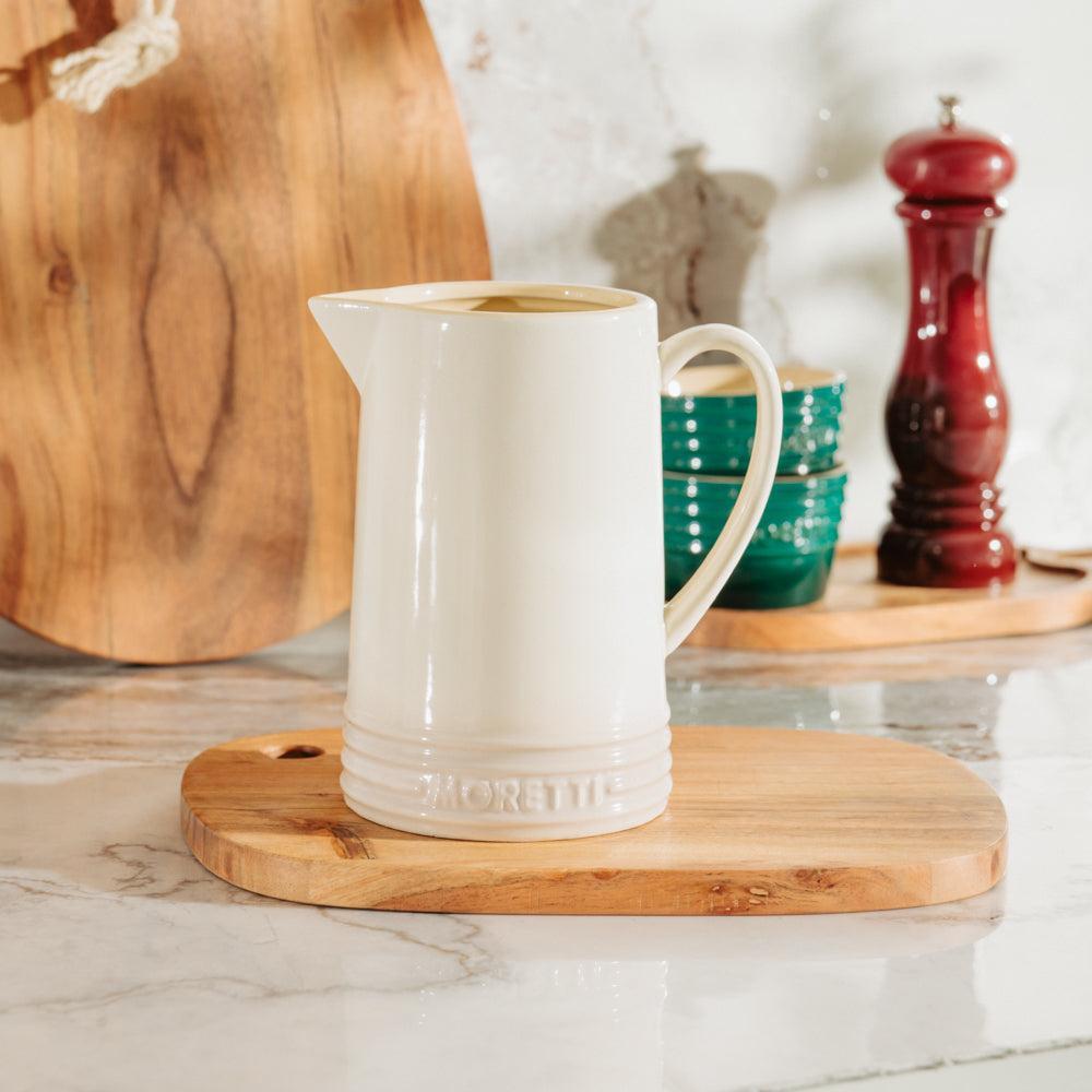 Moretti Casa Stoneware Jug Brulee-Jugs