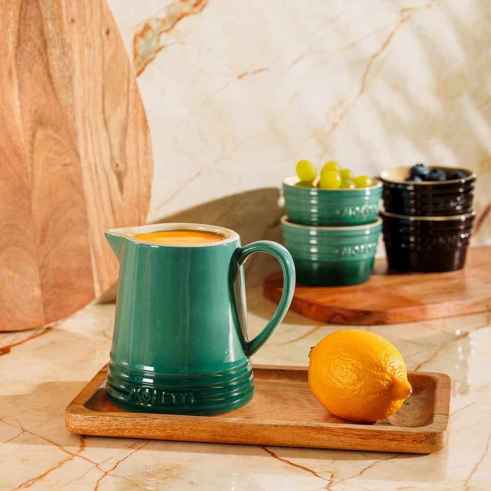 Moretti Casa Stoneware Jug Moss 500ml-Jugs