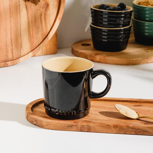 Moretti Casa Stoneware Mug Charcoal-Mug