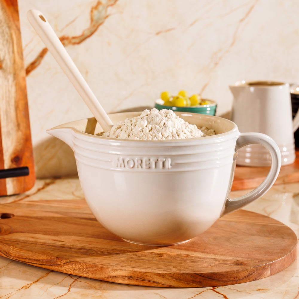 Moretti Casa Stoneware Pouring Bowl Brulee-Jugs