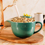 Moretti Casa Stoneware Pouring Bowl Moss