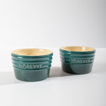 Moretti Casa Stoneware Ramekin Teal Set of 2