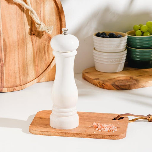 Moretti Casa Stoneware Salt & Pepper Grinder Brulee-Grinder