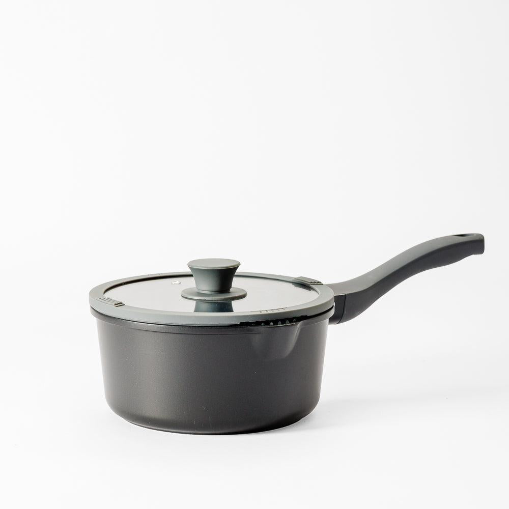 Moretti Chef Alu Die Cast Sauce Pan with Lid 20x9cm-Sauce Pan