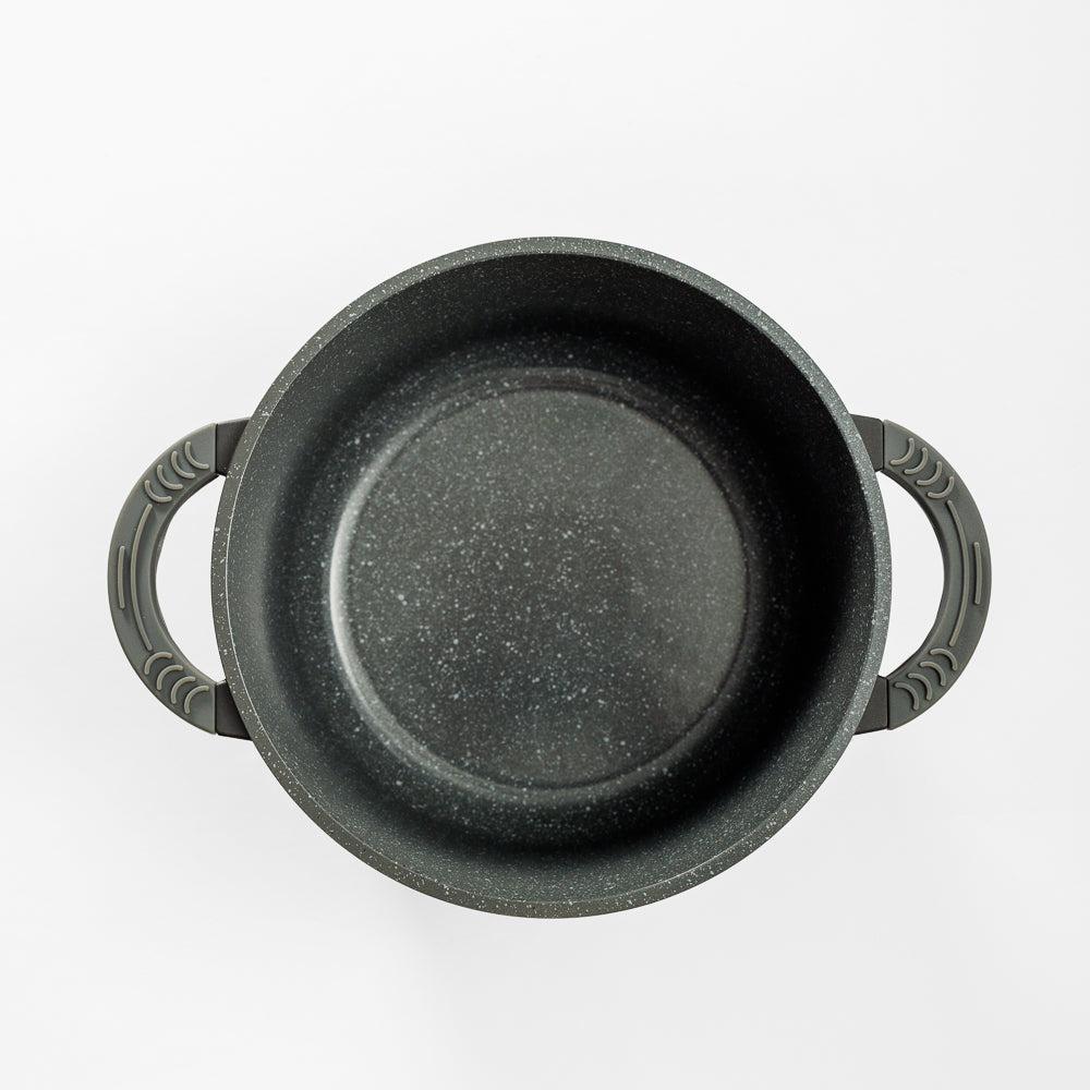 Moretti Chef Alu Die Cast Sauce Pot with Lid 20x11cm-Sauce Pot