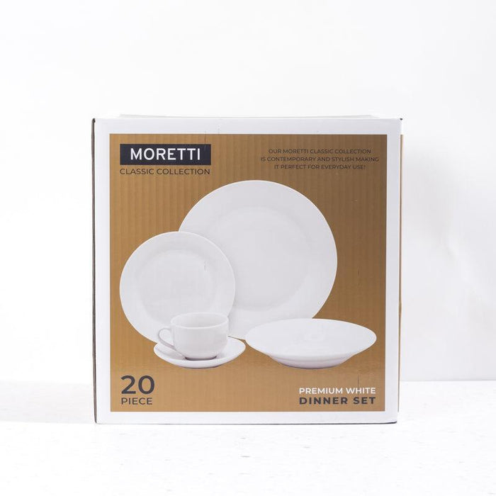 MORETTI 20 Piece Classic Collection - White