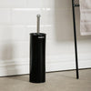 Moretti Gloss Finish Toilet Brush Black