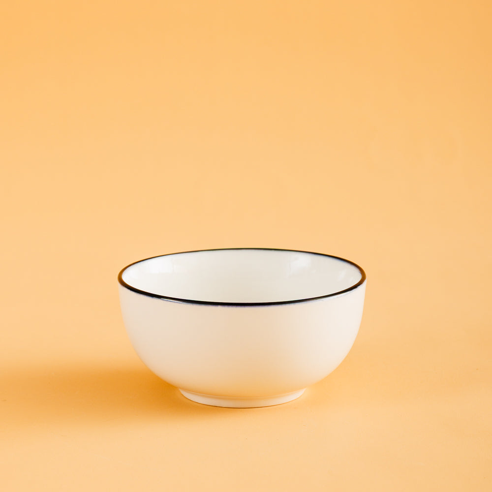 Moretti Halo Rim Bowl Black-Bowls
