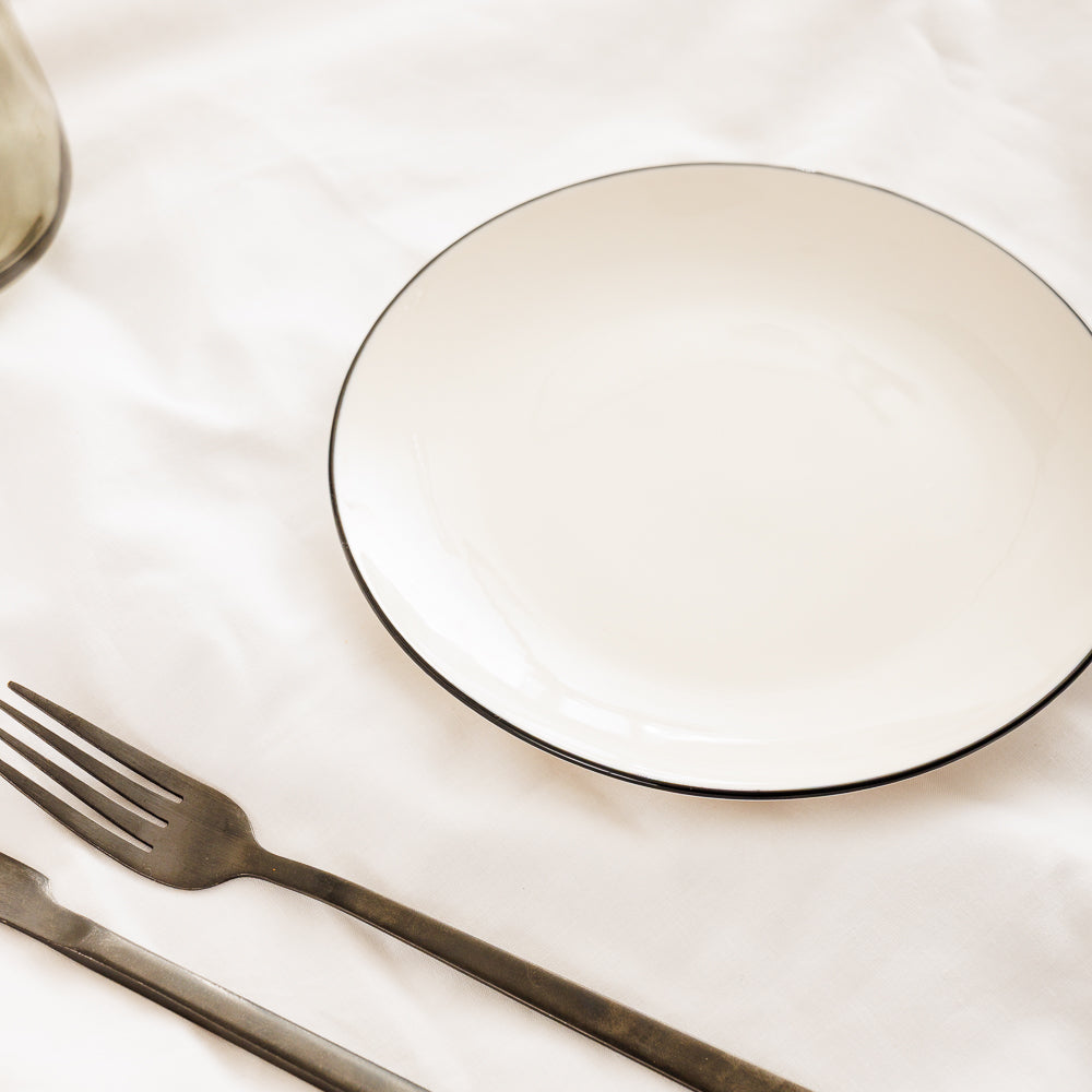Moretti Halo Rim Side Plate Black-Side Plate