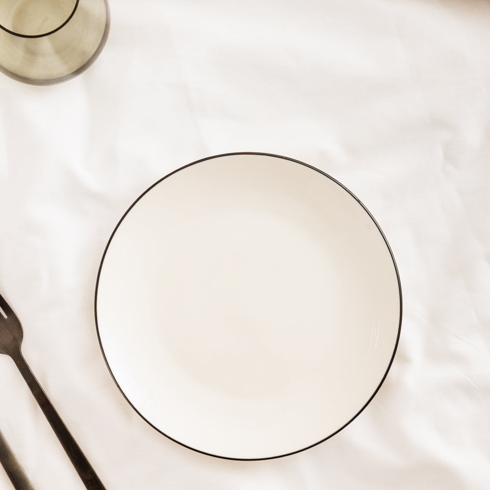 Moretti Halo Rim Side Plate Black-Side Plate