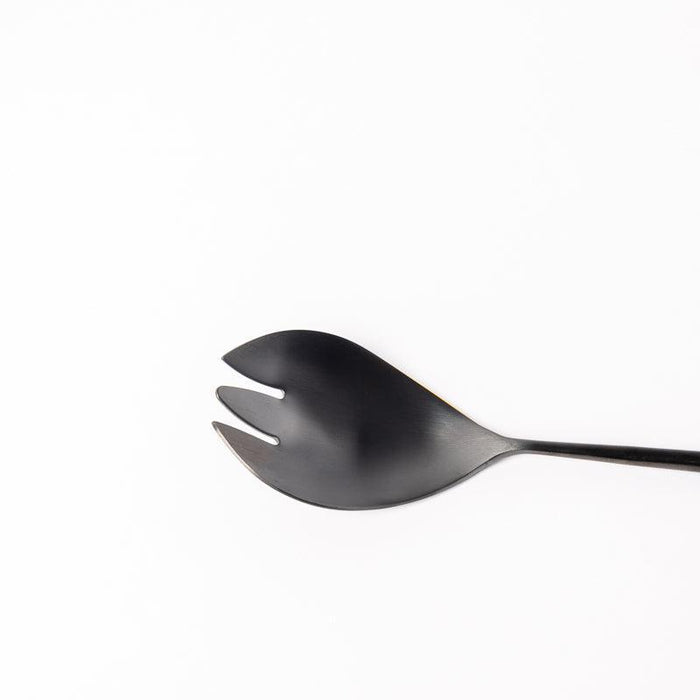 Moretti Salad Server Set Black-KITCHEN