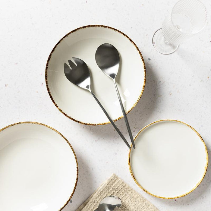 Moretti Salad Server Set Stainless Steel-KITCHEN