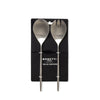 Moretti Salad Server Set Stainless Steel