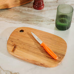 Moretti Serrated Paring Knife Orange