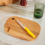 Moretti Serrated Steak Knife Yellow