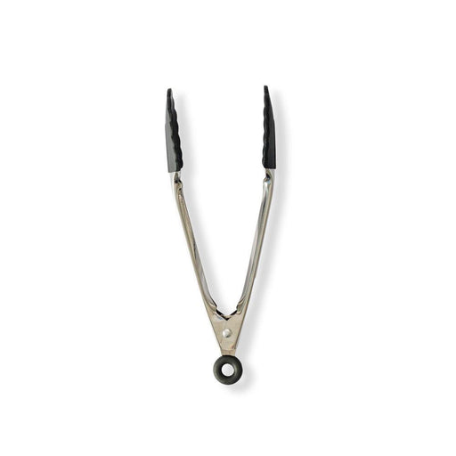 Moretti Tong Silicone Black-Utensils