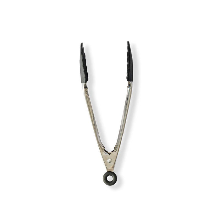 Moretti Tong Silicone Black-Utensils