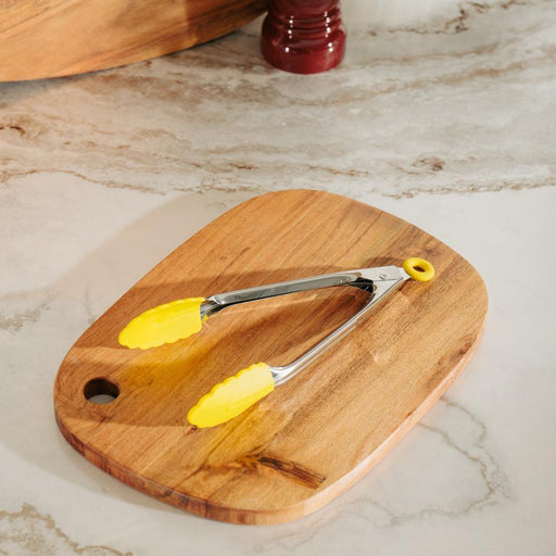 Moretti Tong Silicone Yellow-Utensils